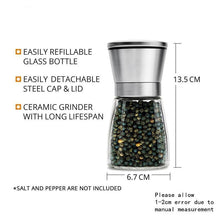 Load image into Gallery viewer, Salt N' Pepper Dispenser Set