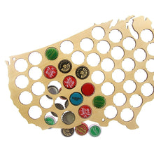 Load image into Gallery viewer, Beer Cap Map