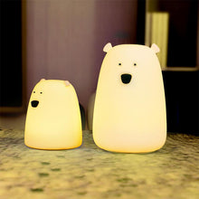 Load image into Gallery viewer, Bear Silicone LED Night Light