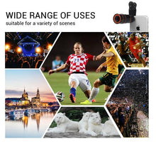 Load image into Gallery viewer, 12X Zoom Cell Phone Telescope Lens