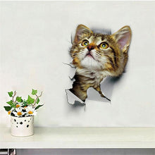 Load image into Gallery viewer, 3D Cat Toilet Sticker