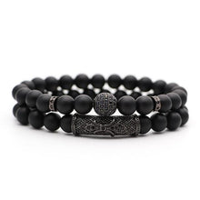 Load image into Gallery viewer, Black Balls Bracelet