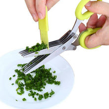 Load image into Gallery viewer, 5-Blade Veggie Scissor
