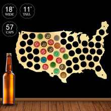 Load image into Gallery viewer, Beer Cap Map
