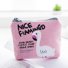 Load image into Gallery viewer, Flamingo Coin Purse

