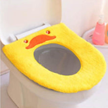 Load image into Gallery viewer, Soft Fabric Cartoon Toilet Seat Cover
